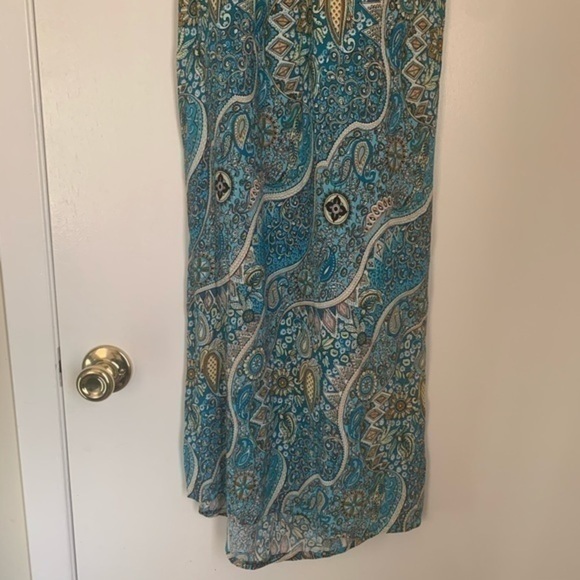 El Shadai Collection Blue MAXI Dress Small - Picture 3 of 10